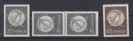 Sweden 1954 - Michel 394-395 MNH ** - Nuovi