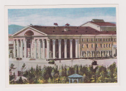 Mongolia Mongolei Mongolie Ulaanbaatar View Of State State Musical-Dramatic Theatre 1960s Soviet USSR Postcard (66637) - Mongolie