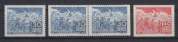 Sweden 1957 - Michel 421-422 MNH ** - Unused Stamps