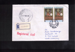 Nauru 1983 Interesting Registered Letter - Nauru