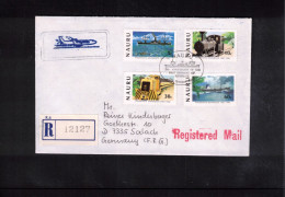 Nauru 1982 Interesting Registered Letter - Nauru