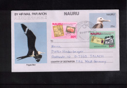 Nauru 1988 Interesting Aerogramme - Nauru