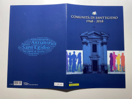 2018 Folder 50° Comunita' Di Sant'Egidio Edizione Limitata Di 4000 - Folder