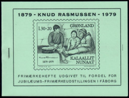 GREENLAND. 1979. Private Booklet. Knud Rasmussen. MNH (DL002) - Postzegelboekjes