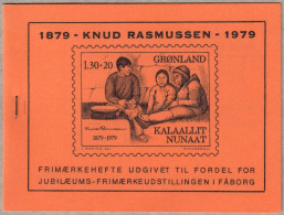 GREENLAND. 1979. Private Booklet. Knud Rasmussen. MNH (DL003) - Postzegelboekjes