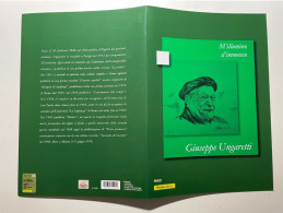 2020 Folder 50° Scomparsa Giuseppe Ungaretti - M'illumino D'immenso LE 2500 - Folder