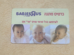 ISRAEL-medical-BABIES R Us-(0326-5528-2558-4910)-(2)-good+1card Prepiad,free - Equipo Dental Y Médica