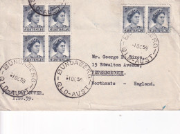 AUSTRALIA 1959  FDC COVER TO ENGLAND. - Cartas & Documentos