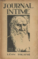 Journal Intime, Des Quinze Dernières Années De Sa Vie (1895-1910) - 1/ 1895-1899 - 2e édition - Tolstoï Léon - 1917 - Slawische Sprachen