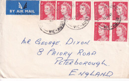 AUSTRALA 1967 QE II. COVER TO ENGLAND. - Cartas & Documentos