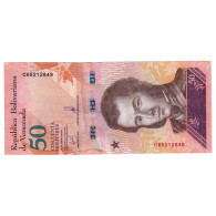 Billet, Venezuela, 50 Bolivares, 2018, 2018-01-15, NEUF - Venezuela