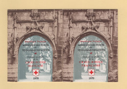 Carnets Croix Rouge - 1970 - Les Deux Types 27mm Et 32mm - ** Neufs Sans Charniere - Cote 115€ - Red Cross