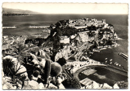 Principauté De Monaco - Le Port Le Rocher Et Le Stade Louis II - Port