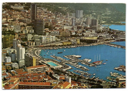 Principauté De Monaco -Vue Aérienne Le Port Et Monte-Carlo - Hafen