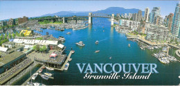 CPM - CANADA - VANCOUVER - THIS SHOT FEATURES FALSE CREEK - GRANVILLE ISLAND AND THE BURRAND STREET BRIDGE - Vancouver