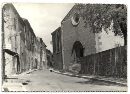 Cogolin - Eglise Et Rue Nationale - Cogolin