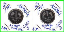 ALEMANIA GERMANY  - ( EUROPA ) MONEDAS AÑO 1979 - 1.00 MARCO AÑO 1979 CECA J.-  D. - 1 Marco