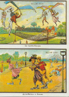 Delcampe - En L ' An 2000 Cp Amimée Multivues - Les Loisirs Tennis Autos Patins -  Coll.Dagobert - Tennis