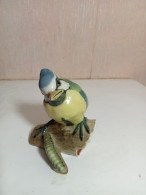 Statuette Oiseau En Ceramique Ancien Hauteur 9,5 Cm X 9 Cm - Andere & Zonder Classificatie