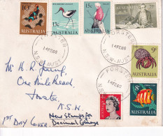 AUSTRALA 1966 QE II. COVER TO ENGLAND. - Cartas & Documentos