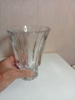 Vase Ancien Cristal De St-louis Hauteur 18 Cm - Vases