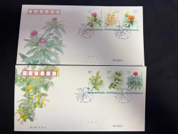 China FDC/2023-20 Medical Plant (III) 2v MNH - 2020-…