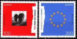 GERMANY 1995 EUROPA: Victory-50. End Of War, Euro Union. Complete Set, MNH - 1995