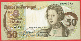 Portugal - Billet De 50 Escudos - Infanta D. Maria - 28 Mai 1968 - P174a - Portogallo
