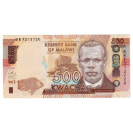 Billet, Malawi, 500 Kwacha, 2014, 2014-01-01, KM:New, NEUF - Malawi