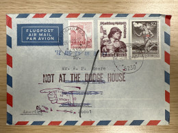 1972 Letter From Mattighofen To Washington -Return To Sender - NOT AT THE DODGE HOUSE - Varietà & Curiosità