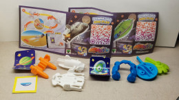 2022 Ferrero - Kinder Surprise -  VD035-VD036 - Space Drone - Complete Set + 2 BPZ's - Monoblocs