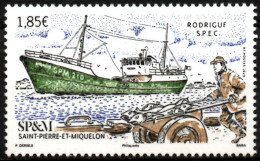 SP&M 2023 FAUNA Animals. Transport. Ship FISH - Fine Stamp MNH - Nuevos