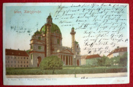 AUSTRIA - WIEN, KARLSKIRCHE - Kirchen