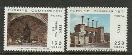 Turkey; 1967 The Visit Of Papa Paul VI. To Virgin Mary's House, Ephesus - Unused Stamps