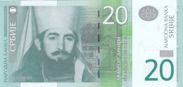 Serbie - Billet De 20 Dinara - 2013 - Petar II Petrovic Njegos - P55b - Neuf - Serbia