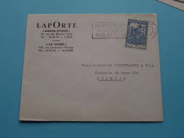 LapOrte " Radio-Stock " LIEGE / " Le Home " Ougrée > 19?? Liège > Staepelaere Wilrijk ( Zie / Voir Scan ) ! - Oblitérés