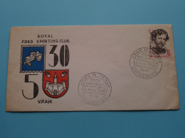 ROYAL FORD SPORTING CLUB ( VPAH 1° Lustrum ) 1965 Antwerpen ( Zie / Voir Scan ) VERKLEURDE Omslag ! - Used