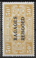 Belgique BA Bagages Mint Very Low Hinge Trace 1935 Very Fine - Reisgoedzegels [BA]