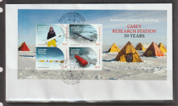 AAT 2019 Casey Research Station 50 Years S/S FDC - FDC