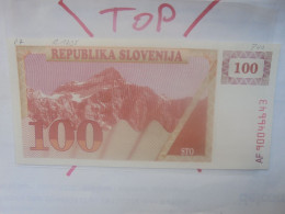 SLOVENIE 100 TOLARJEV 1990 Neuf (B.30) - Slowenien