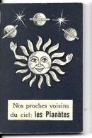 BH10 - MINI LIVRE BIBLIOTHEQUE FROMAGERIE FRANCO-SUISSE - LES PLANETES - Astronomia