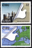 IRELAND 1995 EUROPA: Victory-50. Peace Dove, Map. Complete Set, MNH - 1995