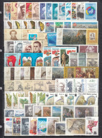 USSR 1987 - Full Year MNH**, 97 Stamps+8 S/sh  (3 Scan) - Ganze Jahrgänge