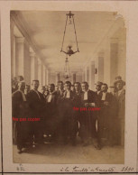 Photo 1890 Faculté De Grenoble Avocat Justice Droit Juge Isère France Tirage Albuminé Albumen Print Vintage - Berufe