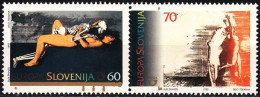 SLOVENIA 1995 EUROPA: Victory-50. Life And Death. Pair, MNH - 1995