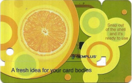 @+ Carte Gemplus Démonstration Transparente - A Fresh Idea For Your Card Bodies - Circuit Visible - Beurskaarten