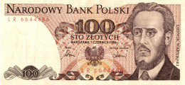 Billet 100 Sto Zeotych - Pologne
