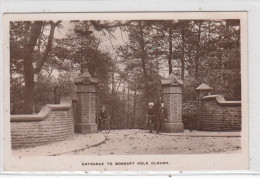 Entrance To Boggart Hole Clough. * - Down