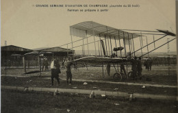 Aviation // Grande Semaine D'Aviation De Champagne //  Farman. ... . 19?? - Aviateurs