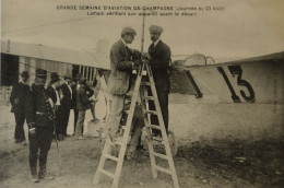 Aviation // Grande Semaine D'Aviation De Champagne //  Latham ... . 19?? - Aviatori